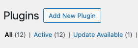 plugins up to date